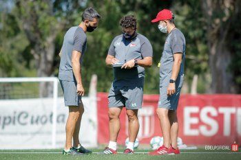 estudiantes se saco la mufa y vuelve a entrenar en city bell