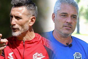 Pablo Quatrocchi y Gabriel Perrone, coordinadores de Inferiores en Estudiantes y Gimnasia.