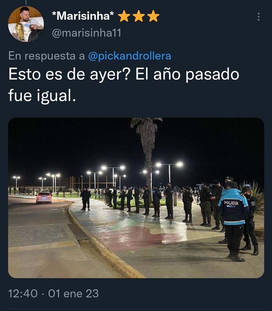 Quejas, y algunos apoyos, en redes sociales a la medida en el municipio de Pinamar de bloquear accesos a las playas con cordones policiales, para prohibir los festejos en la arena