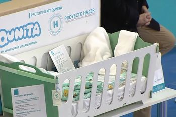 La primera etapa de Qunita es para familias con bebés que pesaron menos de 2.500 gramos al nacer