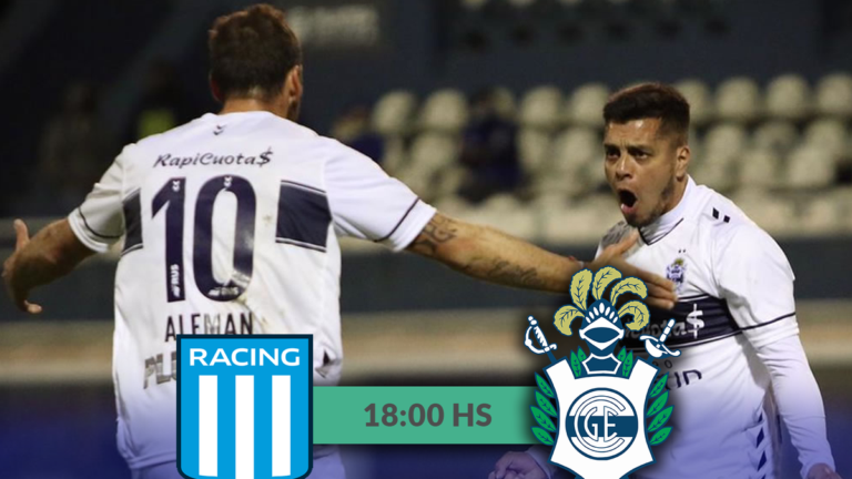 Gimnasia vs: Racing: TV, horario y formaciones