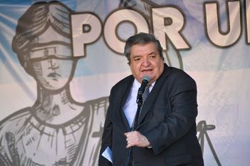 Ramos Padilla y un analisis pesimista del Poder Judicial. Foto NA.