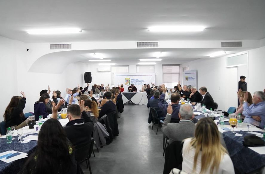 Reunión del PJ bonaerense.