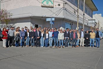 Intendentes de la séptima sección electoral y legisladores provinciales de Juntos mostraron otra imagen de unidad en Olavarría. 