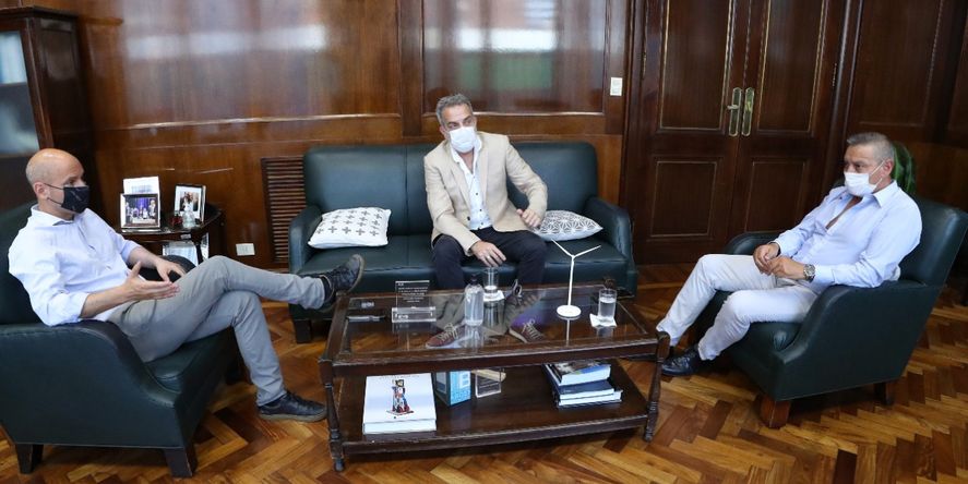 Daniel Rosato, se reunió con el secretario de la PyME, Guillermo Merediz.