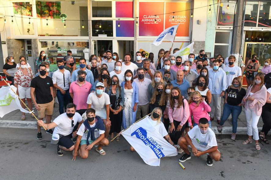 Ritondo y un acto partidario en Villa Gesell para mostrar territorialidad de cara a 2023.