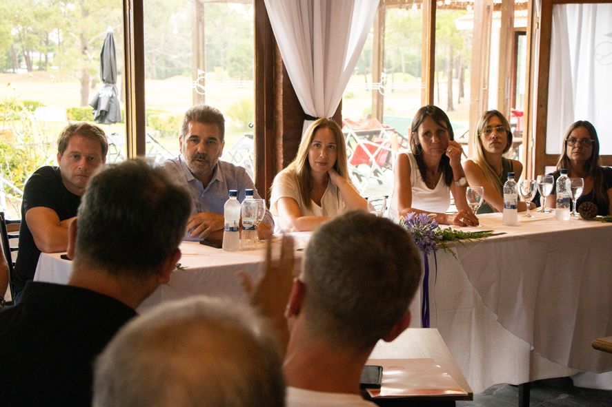 Cristian Ritondo y María Eugenia Vidal, los candidatos que pidió Owen Fernández.