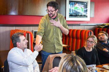 Cristian Ritondo quiere ser gobernador de la provincia de Buenos Aires. Reunió a su tropa en Avellaneda para pulir una estrategia de campaña.
