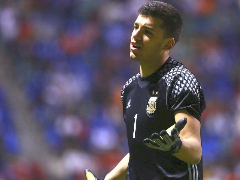 Rulli con la camiseta de la Selección y su deseo de ser tenido en cuenta.