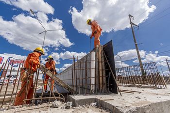 Las obras en la Ruta 4 forman parte de un megaproyecto