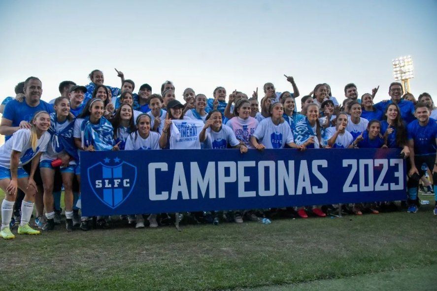 San Luis FC, último campeón de la B, jugará en Primera en el fútbol femenino de AFA.