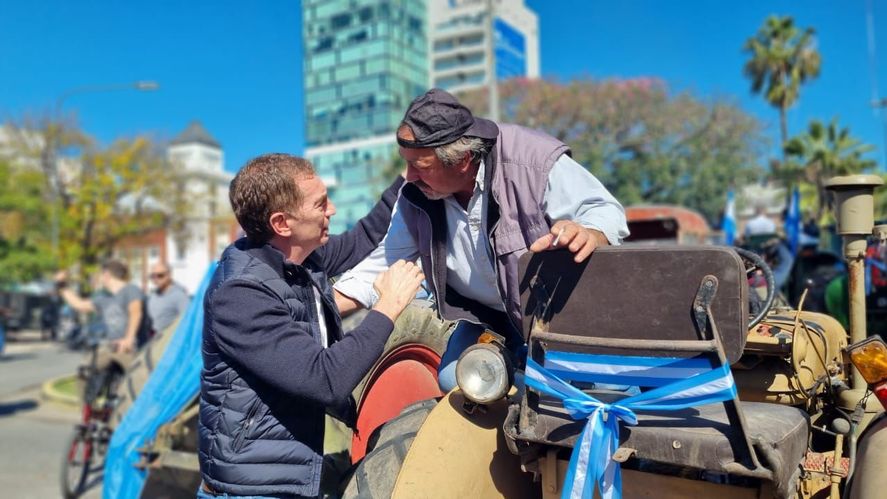 Referentes de Juntos por el Cambio apoyaron al campo en el