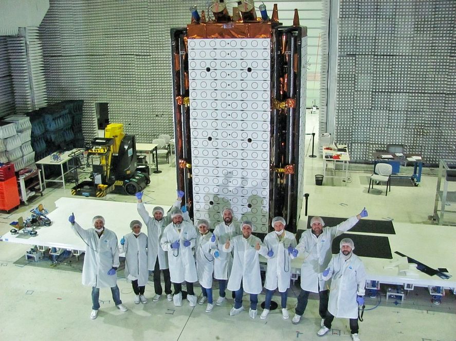 El satélite SAOCOM 1B, que ya está en órbita, fue desarrollado íntegramente en nuestro país.