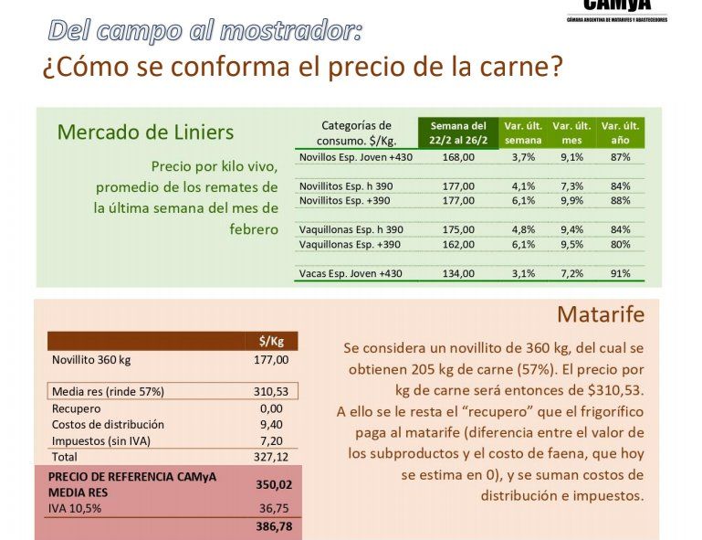 Aumento de la carne: duras críticas de matarifes por una 