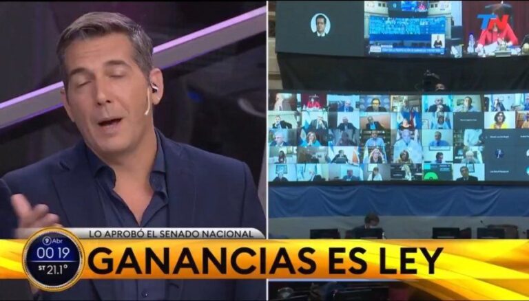 Noticias e información tapadas por la opinión de TN