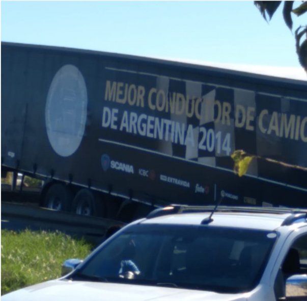"El mejor conductor de camiones" fracasó en Tres Arroyos