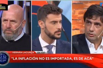Hernán Lacunza apelando a su recurso favorito, la metáfora para explicar la inflación 