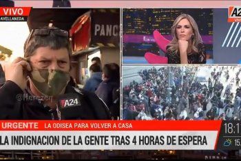 Viviana Canosa no encontró en Humberto, su ocasional entrevistado, la indignación que buscaba entre los pasajeros del Ferrocarril Roca 