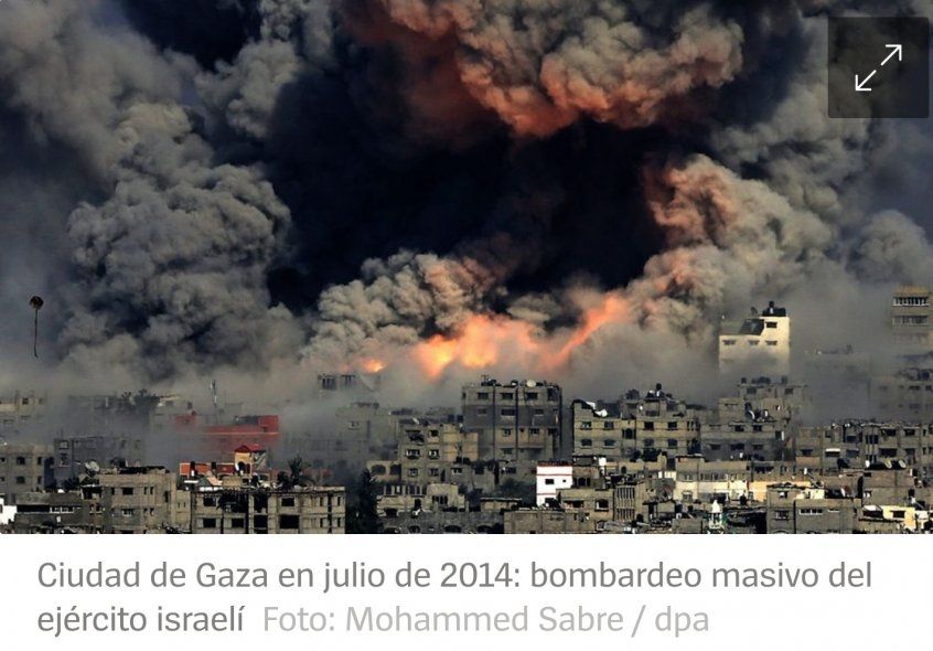 El medio alemán Spiegel daba cuenta de los hechos que reflejaba la fotografía en 2014 de modo correcto, situándolo en Palestina, y no en Israel 