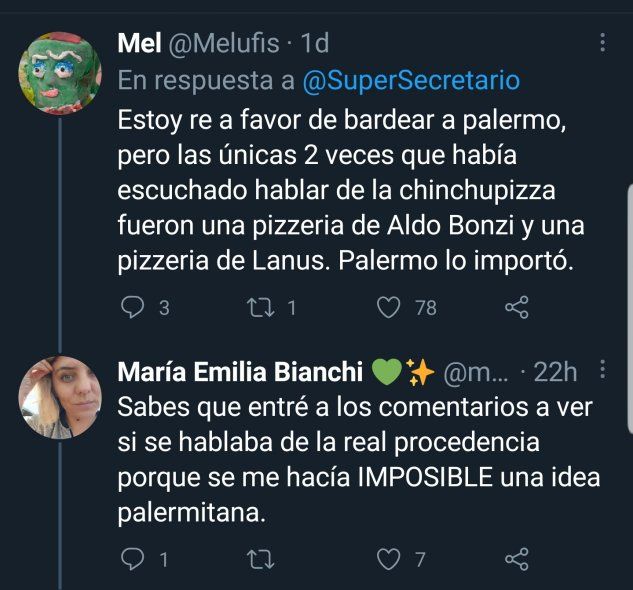 El debate de la pizza de chinchulines y su origen en Palermo o el conurbano bonaerense 