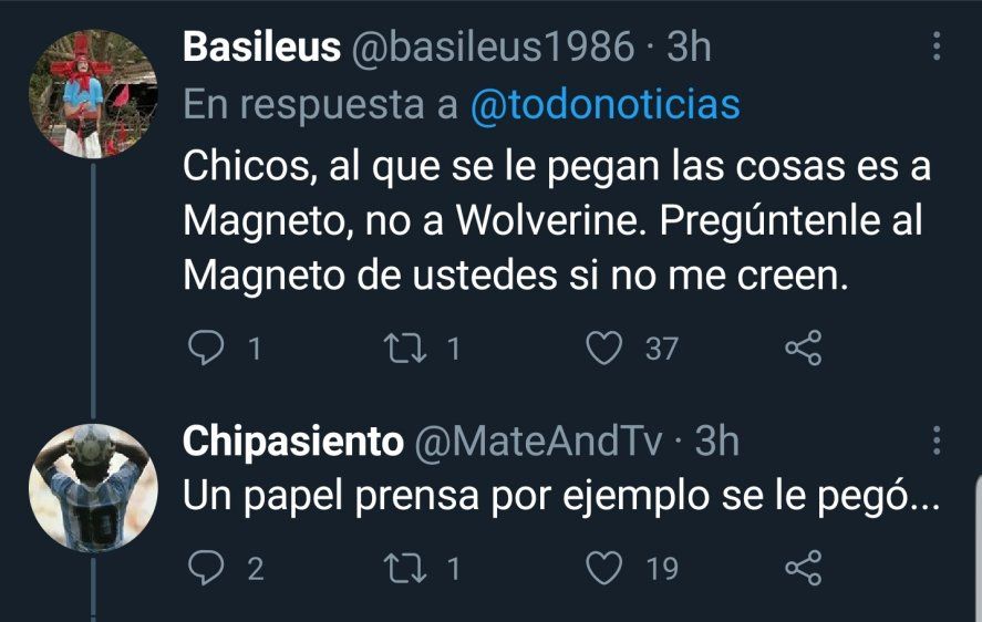 En TN no se animaron a titular con el nombre