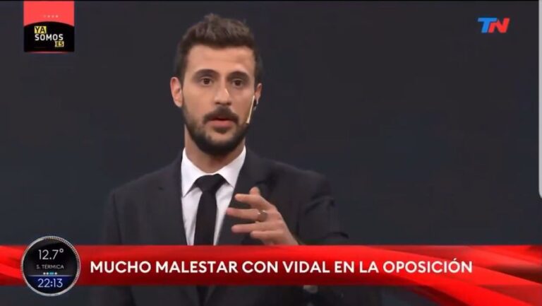 Diego Leuco indignado por las “elecciones” de María Eugenia Vidal