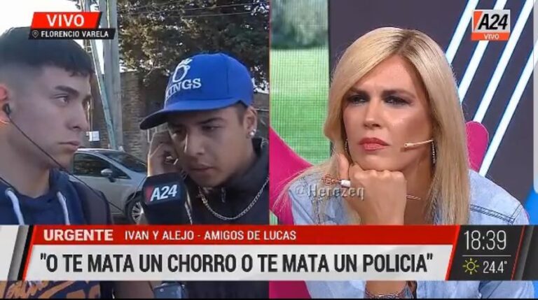 Gatillo fácil: Viviana Canosa especuló con la muerte de Lucas González