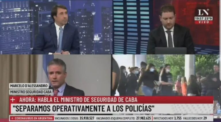 “Bien Jony” : el modo que eligió Eduardo Feinmann para “salvar” al ministro de Larreta