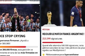 argentina tambien le gana a francia el mundial de peticiones online