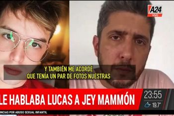 aparecio un mensaje de lucas benvenuto en tono mordaz hacia jey mammon