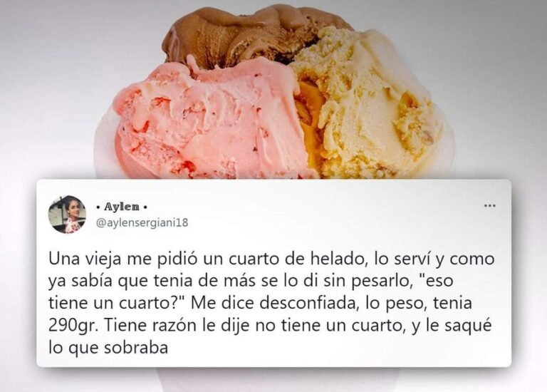 ¿Debe exigir el cliente que se pese el helado frente a su vista?
