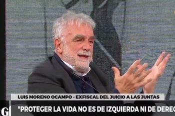 con luis moreno ocampo el comunismo fue tema central de la tv publica