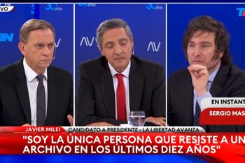 javier milei, periodismo honesto, pauta oficial, tn y a dos voces