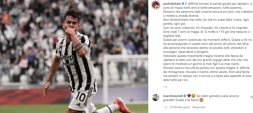 A meses del Mundial, la salida de Dybala de Juventus impactó al mundo del fútbol.