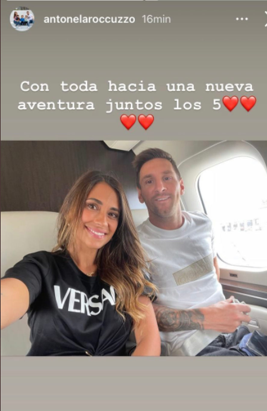Antonella se despidió de Barcelona: Messi será jugador del PSG.