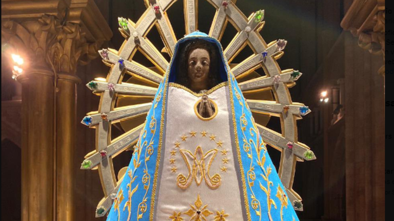 De Qatar a Luján: la virgen ya tiene sus tres estrellas
