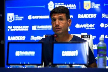 Sebastián Romero, técnico de Gimnasia