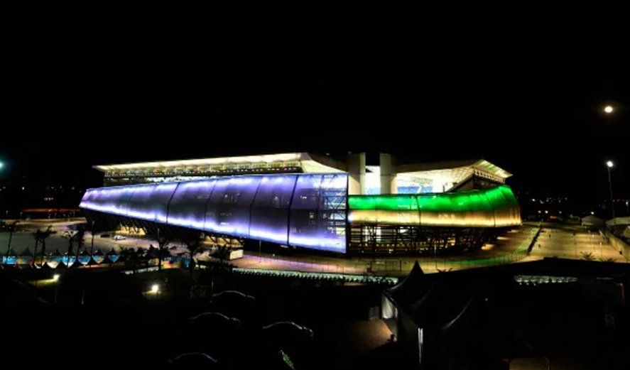Arena Pantanal, uno de los estadios de Brasil para la Copa América.