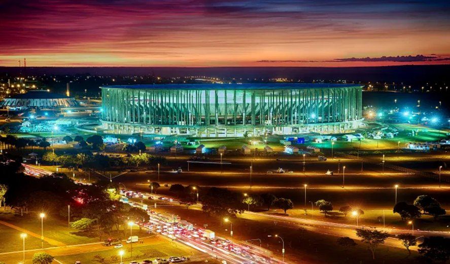 El Estadio Mané Garrincha contará con partidos en todas las fases.