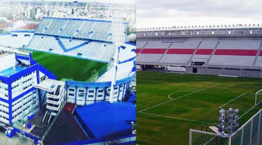 Vélez y Morón, las sedes de Argentina para la Copa Libertadores.