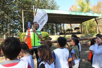 Se realizan jornadas de Educación Vial en las escuelas. 