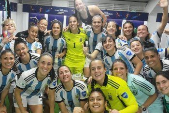 La Selección Argentina en la Copa América femenina 2022.