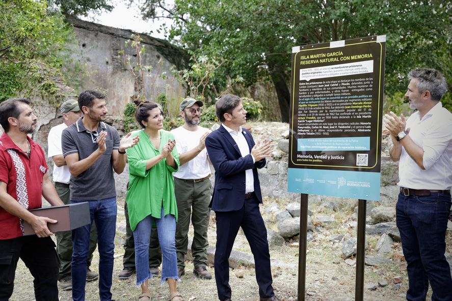 Señalizaron a la Isla Martín García como sitio de memoria.