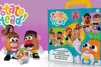Nueva edición del juguete Cara de Papa permite armar diferentes modelos de familia. 