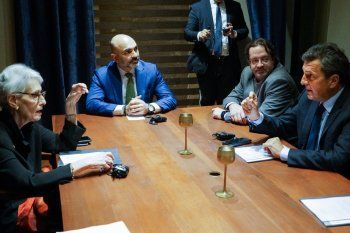 sergio massa calienta motores antes de participar de la asamblea del fmi
