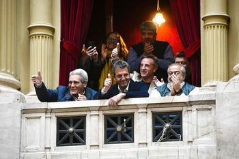 Sergio Massa hablaría en el acto que convocó la CGT para apoyar la reforma al impuesto a las ganancias