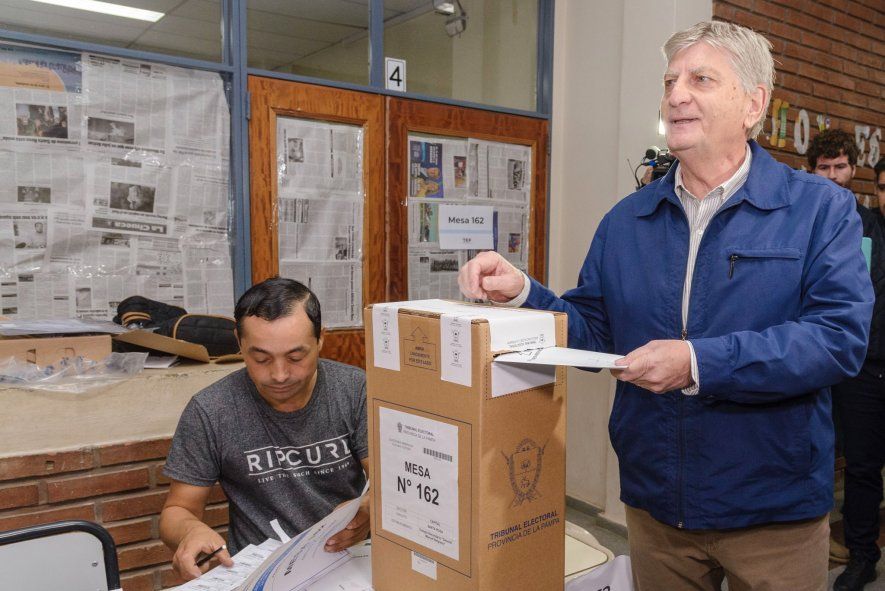 Sergio Ziliotto fue reelecto gobernador de La Pampa.