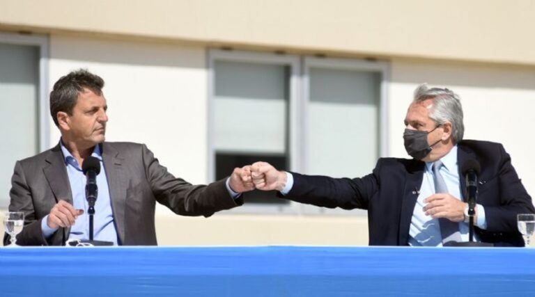 Alberto Fernández y Sergio Massa, por el “acuerdo nacional”