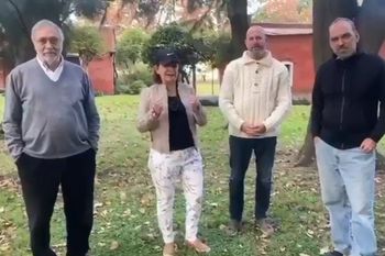 Juntos por el Cambio y un spot grabado en la quinta Magnetto