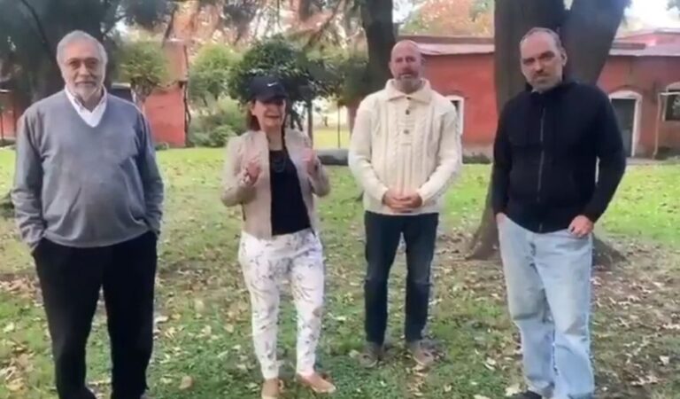 Juntos por el Cambio y un spot grabado en la quinta Magnetto